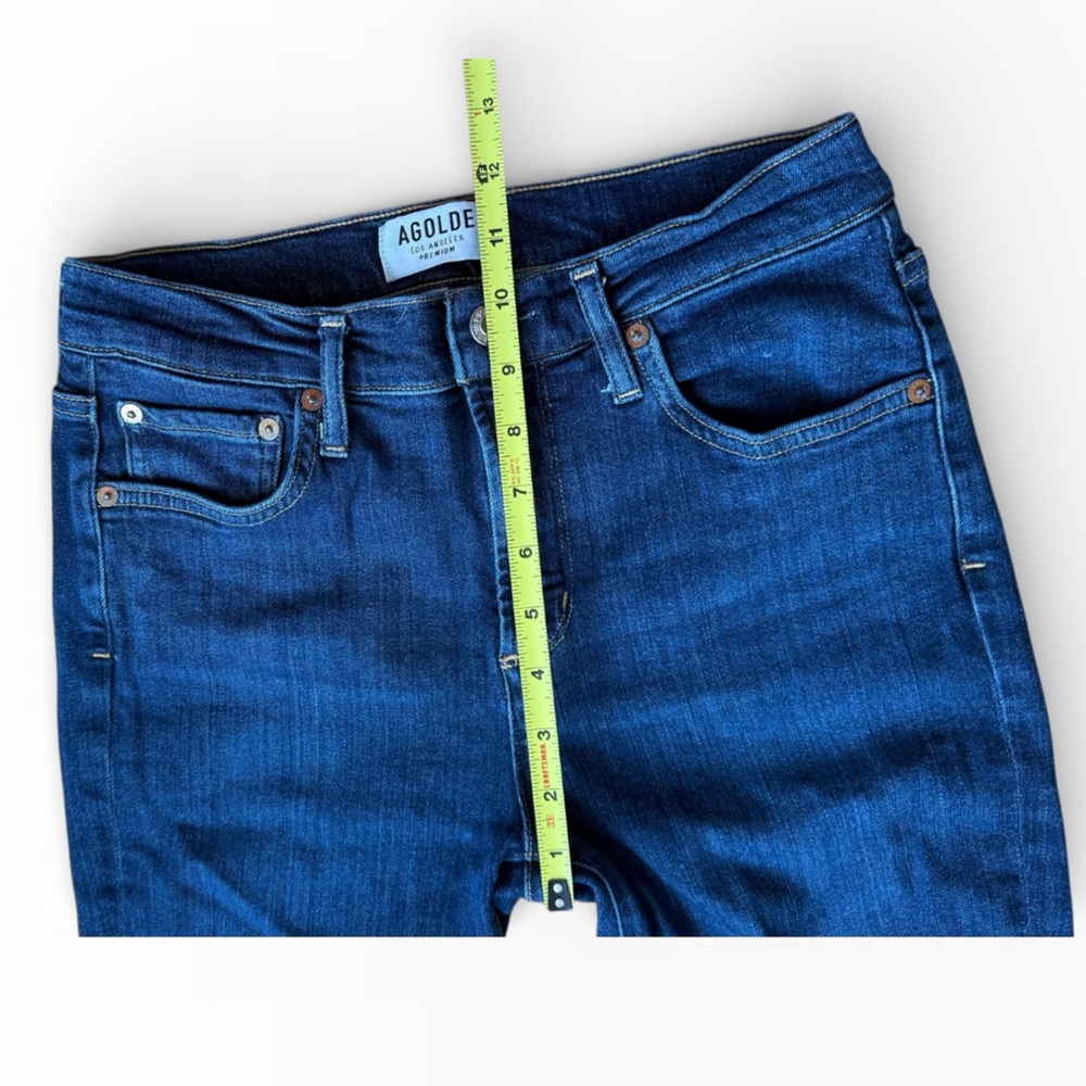 Agolde Deep Blue Skinny Jeans - Picture 5 of 5
